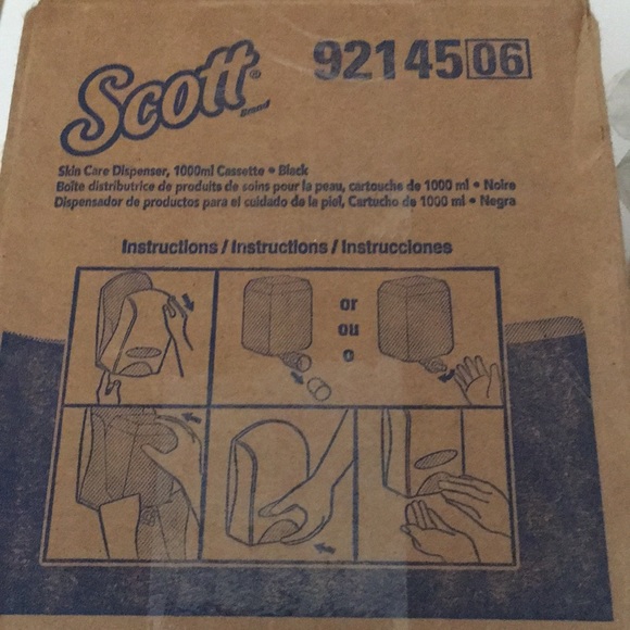 Kimberly Clark Scott Skin Care Dispenser Black - Picture 5 of 13
